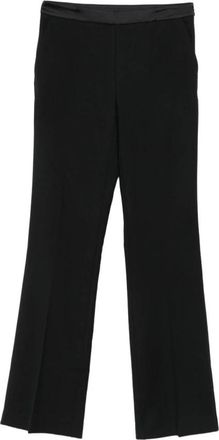 Twinset Wijde broek - Dames - Wijde Broeken - Zwart - S - Broeken