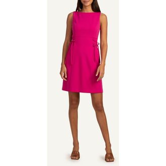 Trina Turk Cressida Sleeveless Side Bow Sheath Dress in Rockrose at Nordstrom Rack, Size 12