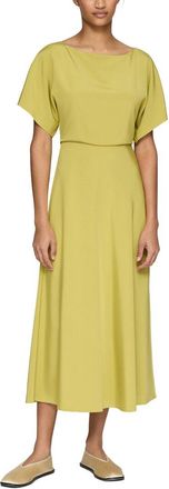 Lafayette 148 New York Butterfly Sleeve Midi Dress