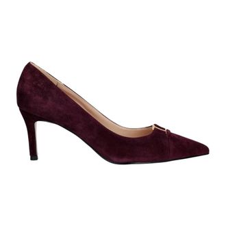Twinset Schoenen, Dames, Rood, 41 EU, Leer, Pumps 262Tcp 014