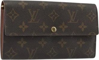Louis Vuitton Pre-owned Long Wallet - - Pre-owned - Donna - Marrone - ONE SIZE