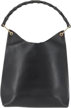Gucci Pre-owned Handbags, female, Black, Size: ONE SIZE Pre-owned Vintage Handbag