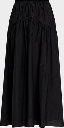 Theory Poplin Circle Skirt