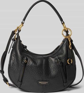 Marc O'Polo Umh&auml;ngetasche aus echtem Schafsleder Modell HOBO BAG S in Black, Gr&ouml;&szlig;e 1