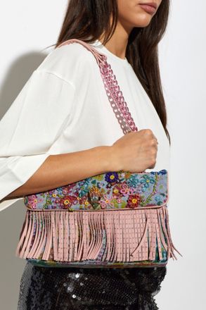 Kurt Geiger Bag Kensington Fringe, Womens, Multicolour