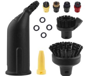 OEM Adecuado Para Las Fregonas De Vapor Karcher Sc1, Sc2, Sc4 Y Sc5: Funda Abrasiva Para La Fregona, Pa&ntilde;o De Nailon Y Cepillo De Cobre - Kit De Accesorios