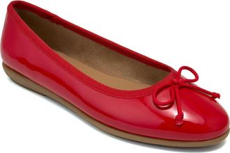 Aerosoles Homebet Raffia Woven Ballet Flat in Rich Red at Nordstrom Rack, Size 8.5