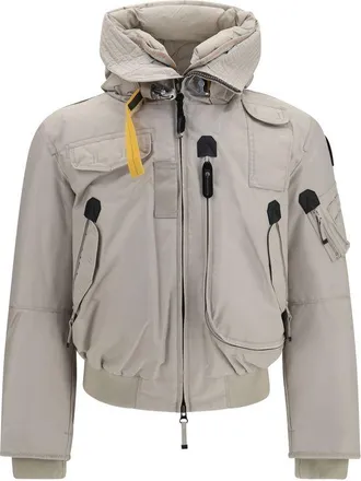 Parajumpers Gray Polyamide Mens Bomber