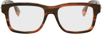 Fendi Glasses, male, Brown, Size: 53 MM Eyeglasses