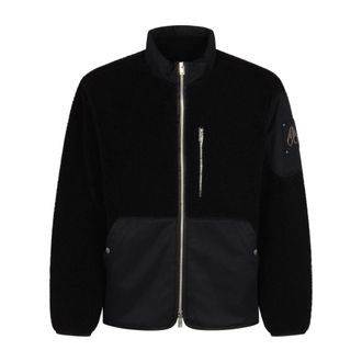 Moose Knuckles Hoodies & sweatvesten, Heren, Zwart, L, Katoen, Saglek Jacket