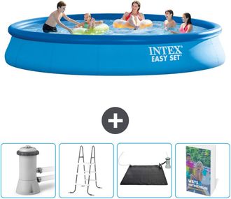 Intex Piscina Easy Set Redonda - 457x84 Cm - 7-piezas Scb112