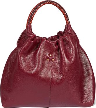 Jerome Dreyfuss Gordi M braided handle tote bag - Red