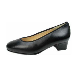 Hassia Evelyn Pump - Dames - Schoenen - Zwart - Maat: 34 1/2 EU Leer