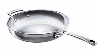 LE CREUSET Sart&eacute;n Antiadherente Acero Inoxidable 24 Cm