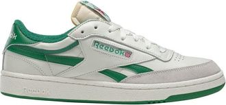 Reebok Men Club C Revenge Vintage Sneaker, Chalk/Paperwhite/Glen Green, 7.5