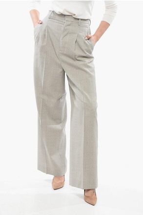Ami High-waisted Wide Pants size 38