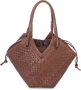 Ibeliv Small Trinity Woven-leather Tote Bag