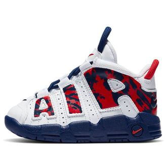 Nike (TD) Air More Uptempo Red Navy Camo CZ7887-100