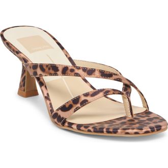 Dolce Vita Dahly Sandal in Leopard at Nordstrom Rack, Size 8.5