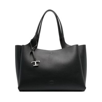 Tod's Dames, Tassen, Zwart, Maat: ONE Size Leer