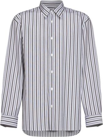 Dries Van Noten Overhemden - Heren - Casual Overhemden - Veelkleurig - XL - Katoen - Overhemden