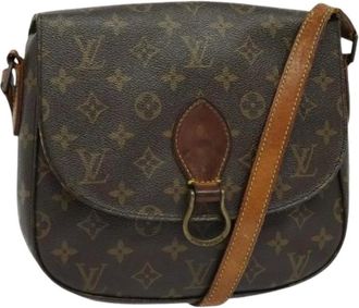 Louis Vuitton Pre-owned Cross Body Bags, female, Brown, Size: ONE SIZE Pre-owned Vintage Monogram Shoulder Bag