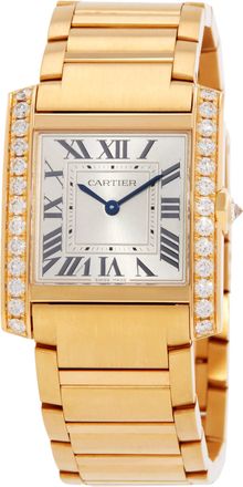 Cartier Tank Francaise Medium Model Quartz Watch WJTA0061