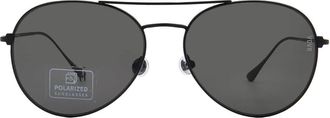 Vedi Vero Polarized Grey Square Ladies Sunglasses VRBM04 BLKP 57