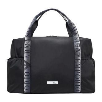 Emporio Armani Emporio Armani Ea7, Tassen, Dames, Zwart, ONE Size, Polyester, Borsone in tessuto tecnico