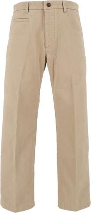 TELA GENOVA Broeken, Heren, Bruin, W32, Wide Broeken