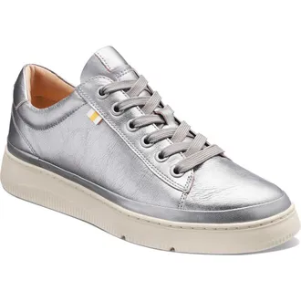 Samuel Hubbard Featherlight Laguna Sport Sneaker in Pewter Leather at Nordstrom Rack, Size 8.5