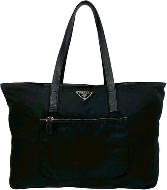 Prada Pre-owned Prada Tessuto Zip Tote Ladies EL7G5QOCE3NQ381F