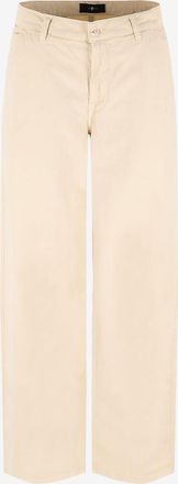 7 For All Mankind Jeans mit weitem Bein Bonnie Trouser Comfort Twill