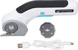 OEM Tijeras El&eacute;ctricas Inal&aacute;mbricas, Cortadora De Cart&oacute;n Recargable De 320 Rpm Y 4,2 V, Cortadora De Cart&oacute;n Port&aacute;til Para Tela, Cart&oacute;n, Cajas, Ventanas, A