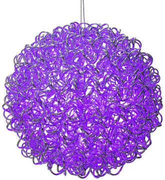 Vickerman 15Ft Spiral Led Aluminum Ball 180 Lights With Ul Transformer