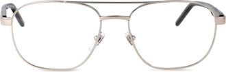 Gucci Occhiali squadrati - Argento