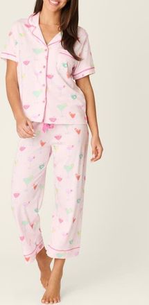 PJ Salvage Whimsy Print Pajamas in Light Pink at Nordstrom, Size X-Small