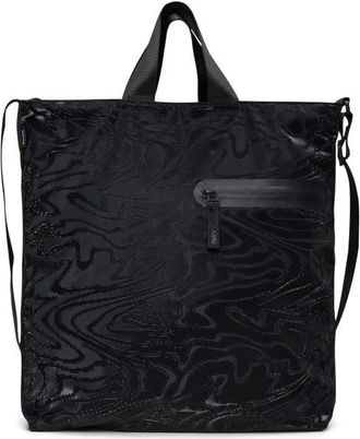 Rains Dash Waterproof Coated CanvasTote in Amp at Nordstrom