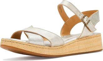 Born Cannes Womens Sandals Light Gold/Panna Cotta : 10 M, Leather