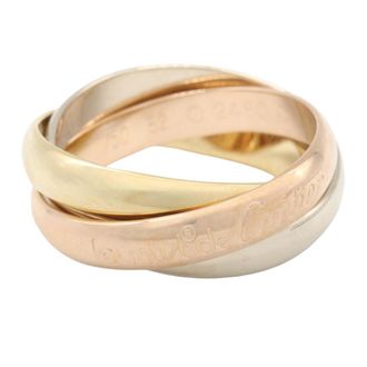 Cartier Gold Silver Yellow Gold (18K) Pink Gold (18K) White Gold (18K) Band Ring (Pre-Owned)