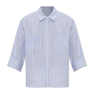 Rag & Bone Shirts, female, Blue, Size: XS Striped Pattern Shirt