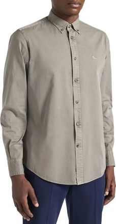 Harmont & Blaine Heren, Overhemden, Grijs, Maat: 4XL