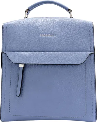 Fiorelli Womens Isla Small Backpack, Stylish Backpack with Adjustable Straps & Pockets, Faux Leather, Cornflour Blue