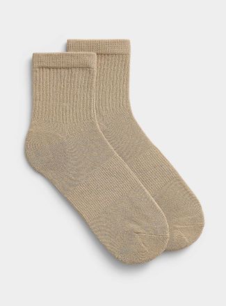 Simons Womens Solid colour ankle socks