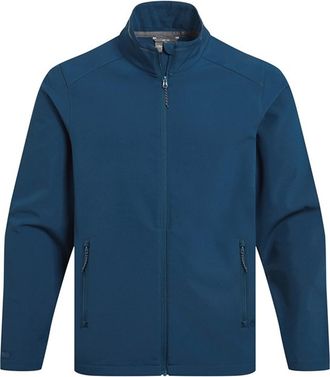 Craghoppers Heren Basecamp II Softshell Jack (Poseidon Blauw)