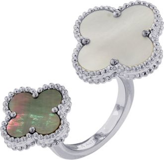 Van Cleef & Arpels White Gold (18K) Band Ring (Pre-Owned)