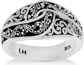 Lois Hill Silver Knot Ring