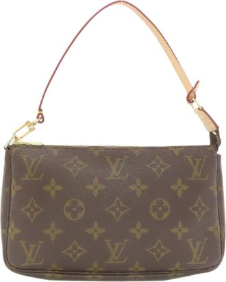 Louis Vuitton Brown Monogram Monogram Pouch (Pre-Owned)