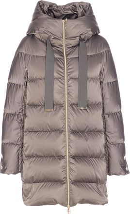 Herno A-shape Satin Down Jacket