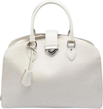 Louis Vuitton Pre-owned Pont Neuf GM - Dames - Vintage Handtas - Wit - ONE Size - Leer - Vintage